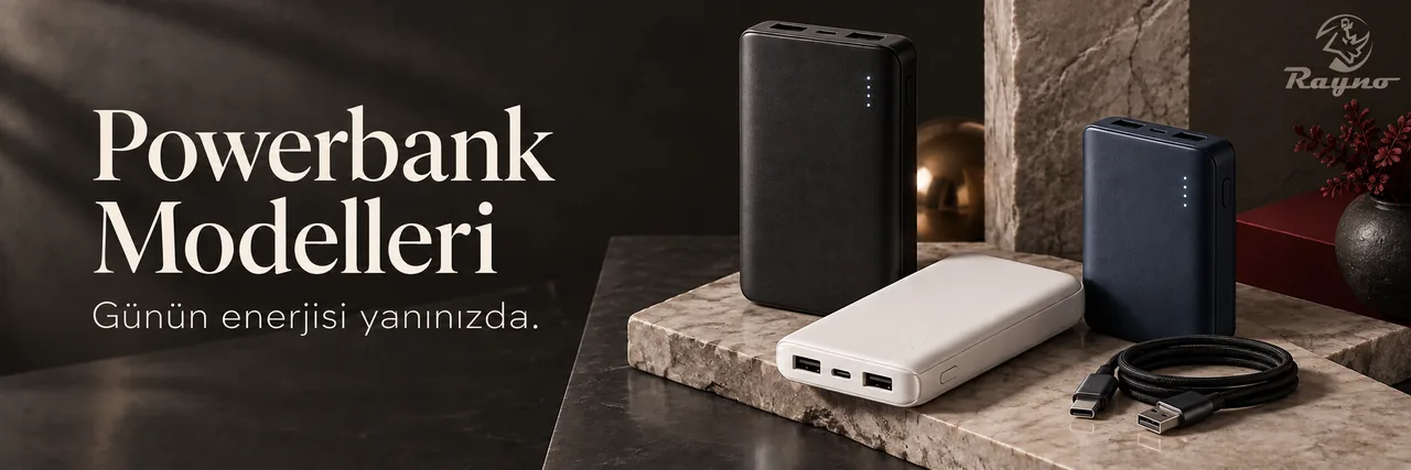 Powerbank Modelleri: Günün enerjisi yanınızda.