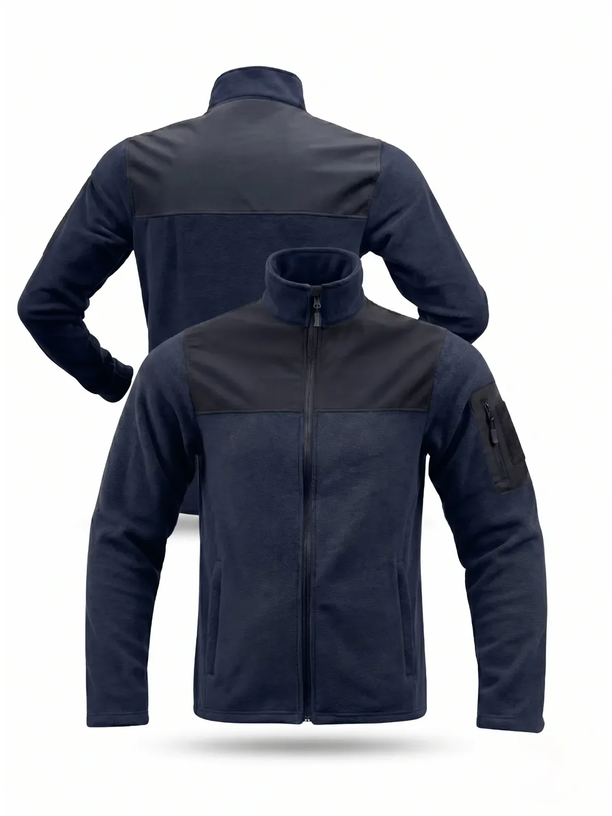 Softshell Robalı Polar Mont - Siyah Lacivert · RM-İK-MC-16