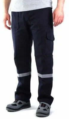 Siyah Tek Bantlı Kargo Pantolon · RM-İK-PG-407