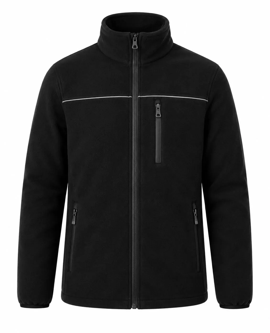 Siyah Reflektif Biyeli Polar Mont - Siyah · RM-İK-PO-8