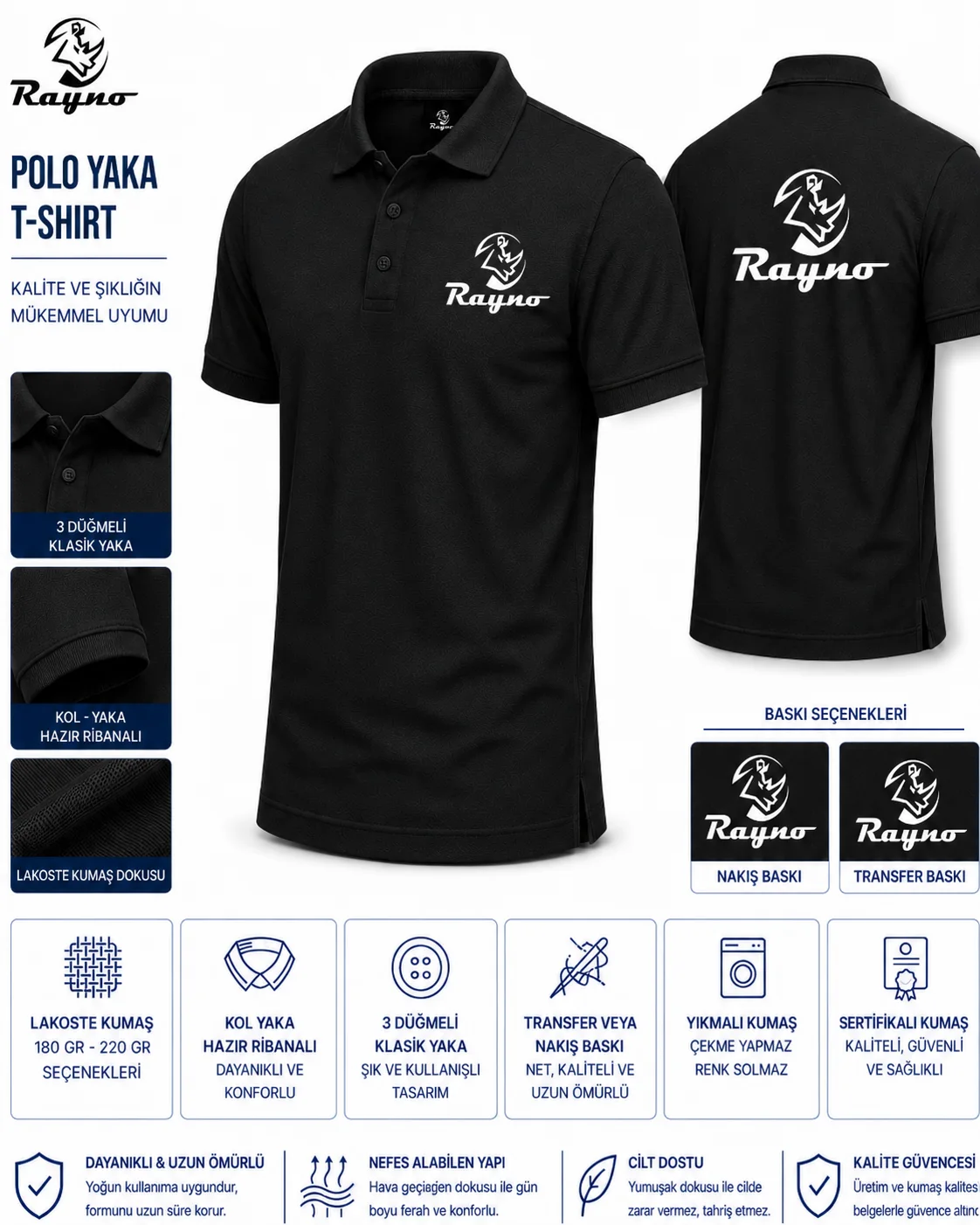 Polo Yaka Tshirt - RM-İK-TPY-327