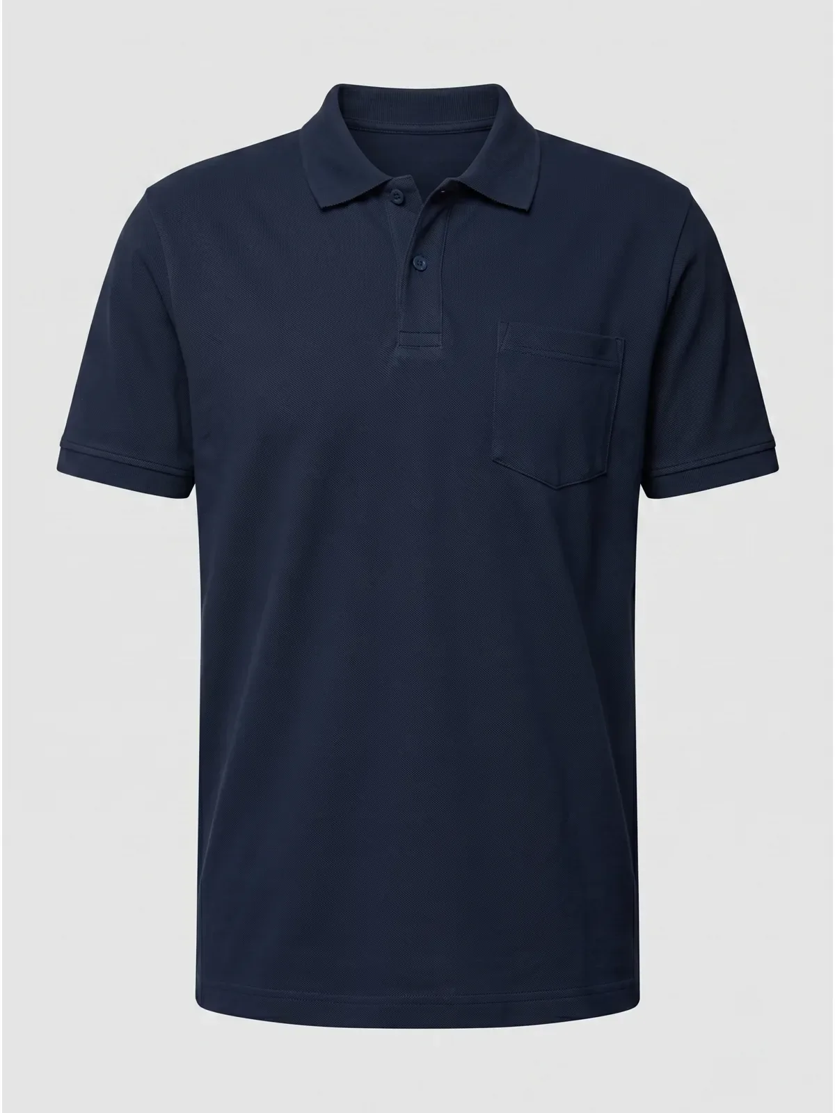 Cepli Polo Yaka Tişört - Lacivert · RM-İK-TPY-366
