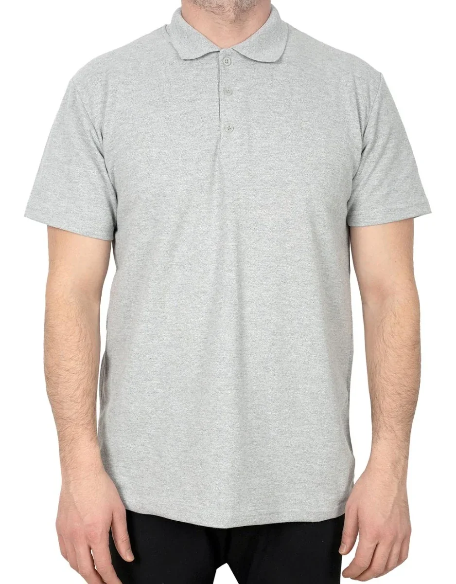 Polo Yaka Tişört - Gri · RM-İK-TPY-397