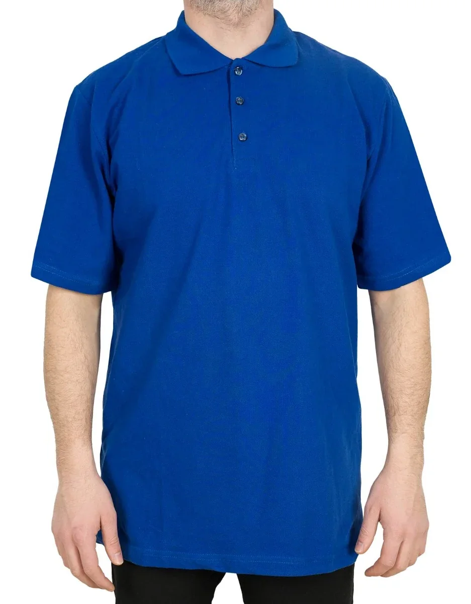 Polo Yaka Tişört - Saks Mavi · RM-İK-TPY-400