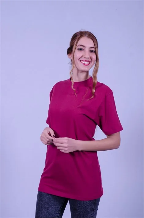 Pembe Polo Yaka Tişört · RM-İK-TPY-433
