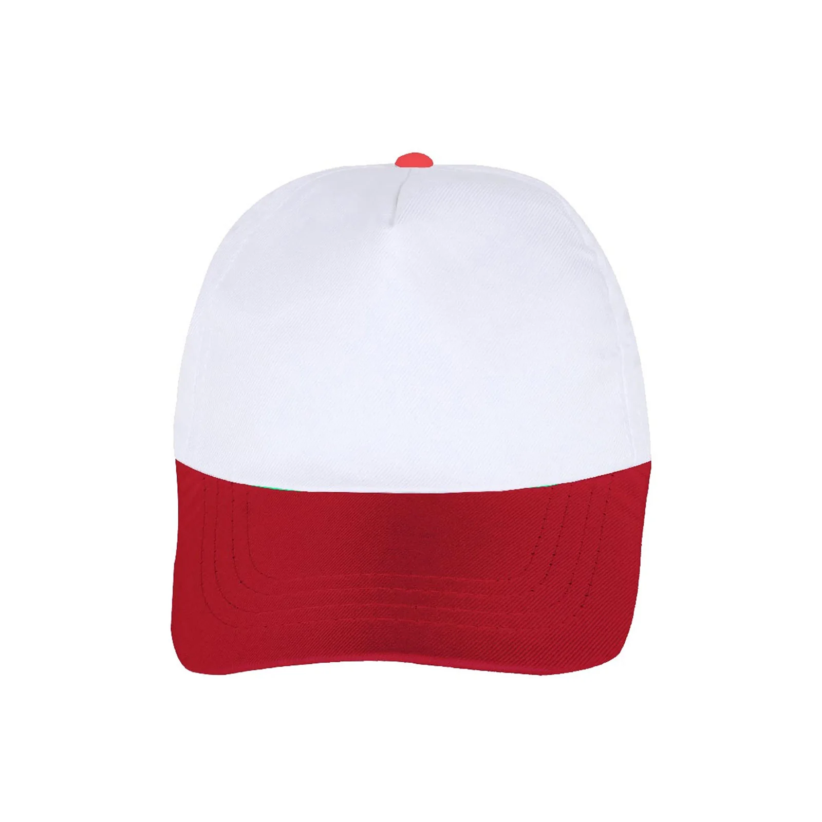 Polyester Şapka - Beyaz / Kırmızı · RM-İK-SB-46 (2/3)