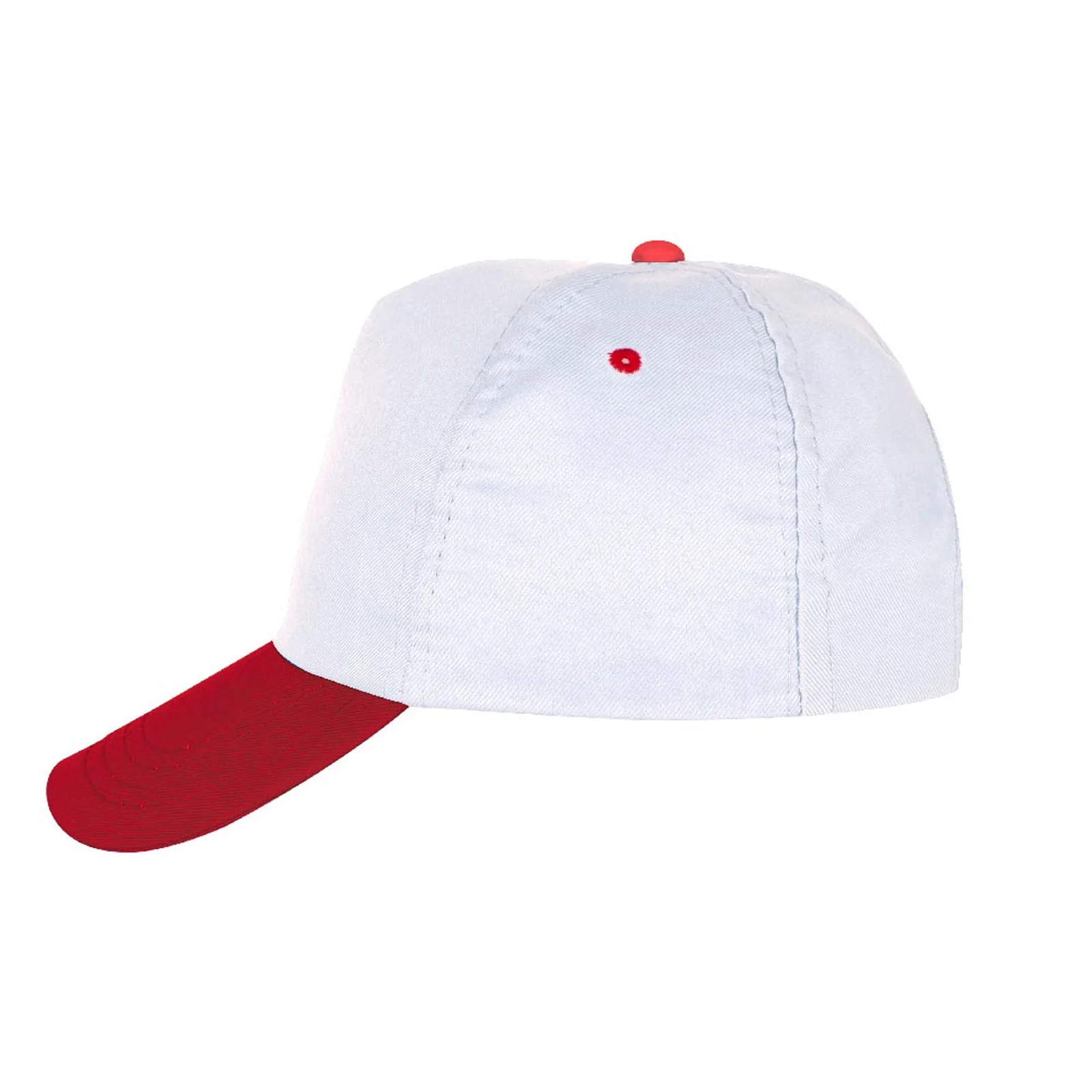 Polyester Şapka - Beyaz / Kırmızı · RM-İK-SB-46 (3/3)