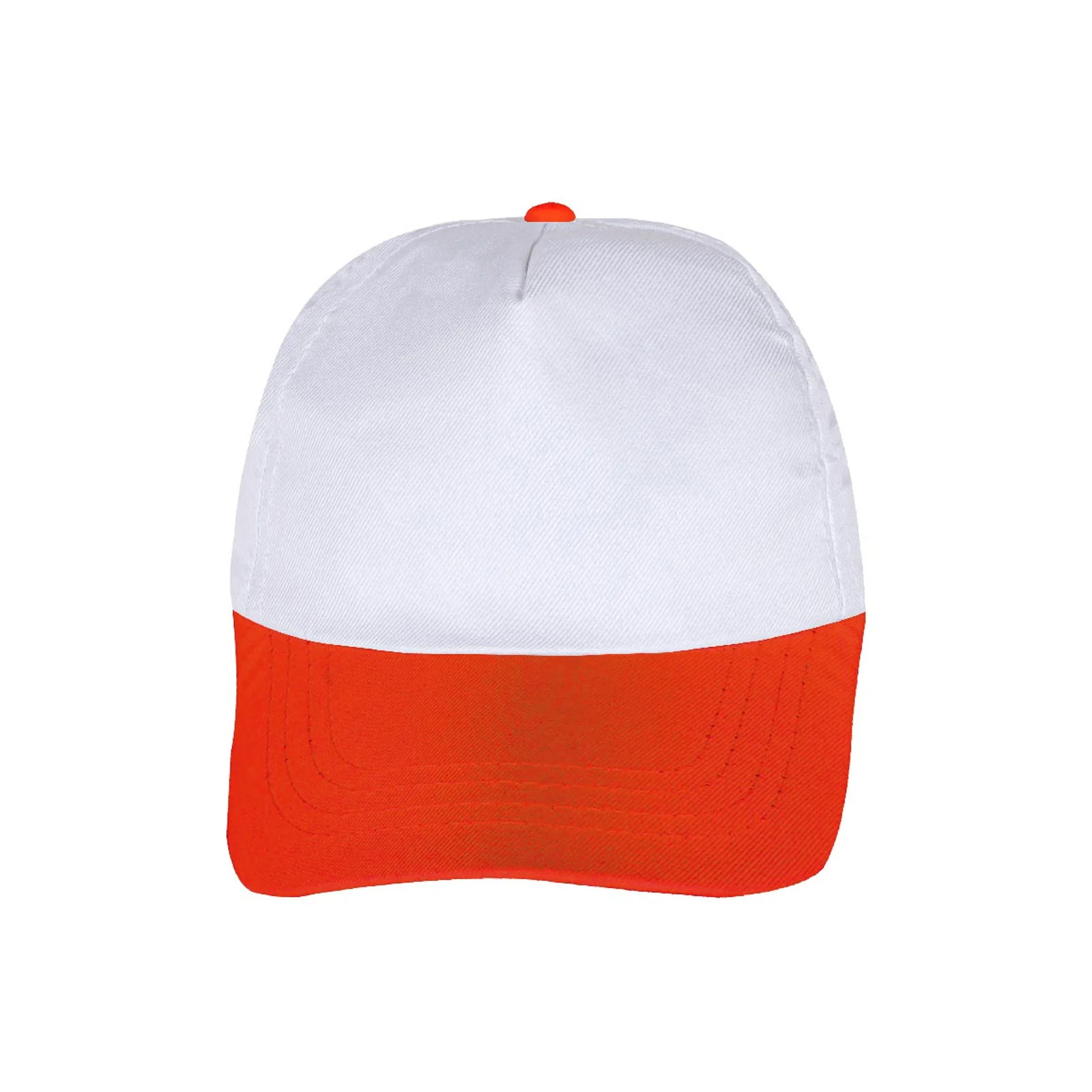 Polyester Şapka - Beyaz / Turuncu · RM-İK-SB-48 (2/3)