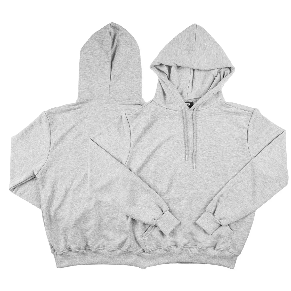 Kapüşonlu Sweatshirt İplik Şardonsuz - Gri · RM-İK-SW-26 (2/3)