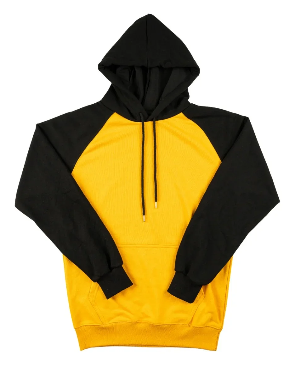 Reglan Gövde Kapüşonlu Sweatshirt İplik Şardonsuz - Hardal · RM-İK-SW-28