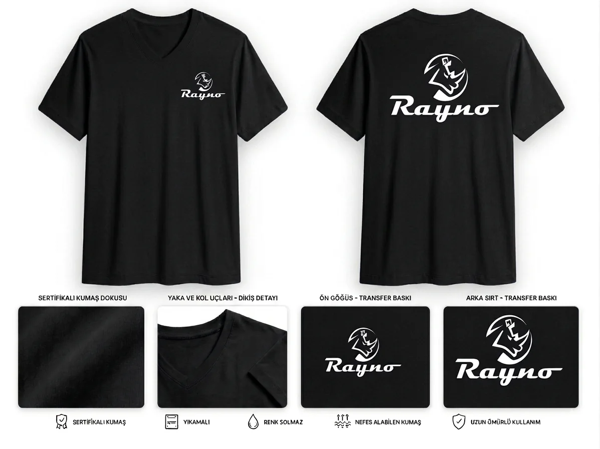 V Yaka Tshirt - RM-İK-TVY-306
