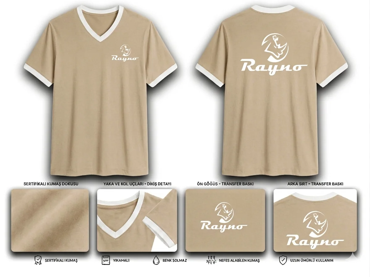 V Yaka Tshirt - RM-İK-TVY-311