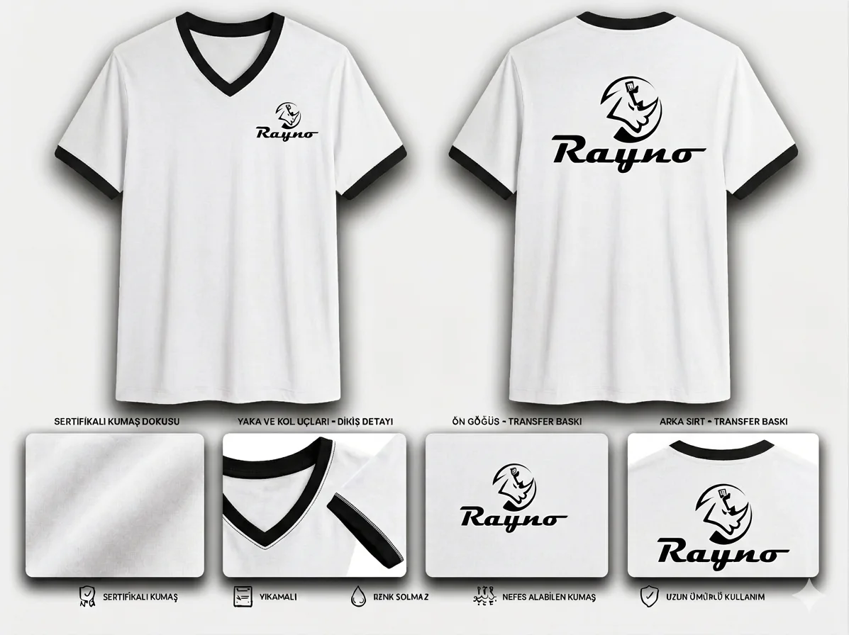 V Yaka Tshirt - RM-İK-TVY-313