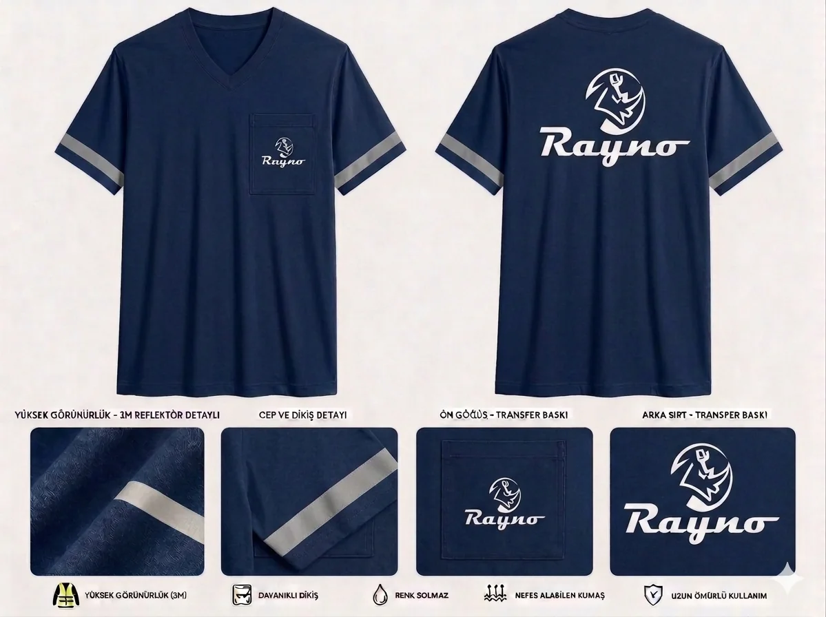 V Yaka Tshirt - RM-İK-TVY-321