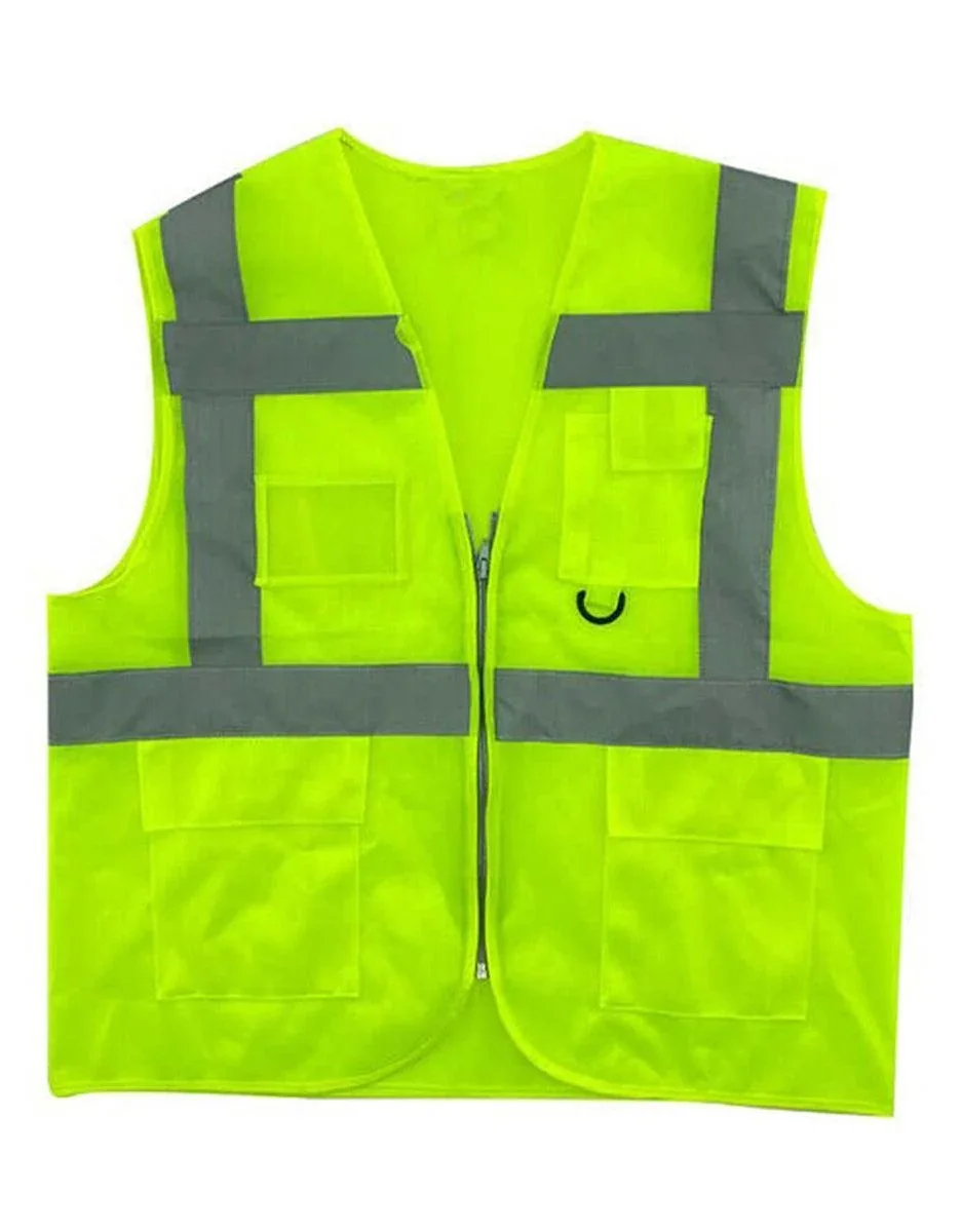Reflektörlü Fosforlu Mühendis Yeleği - Sarı · RM-İK-YL-67