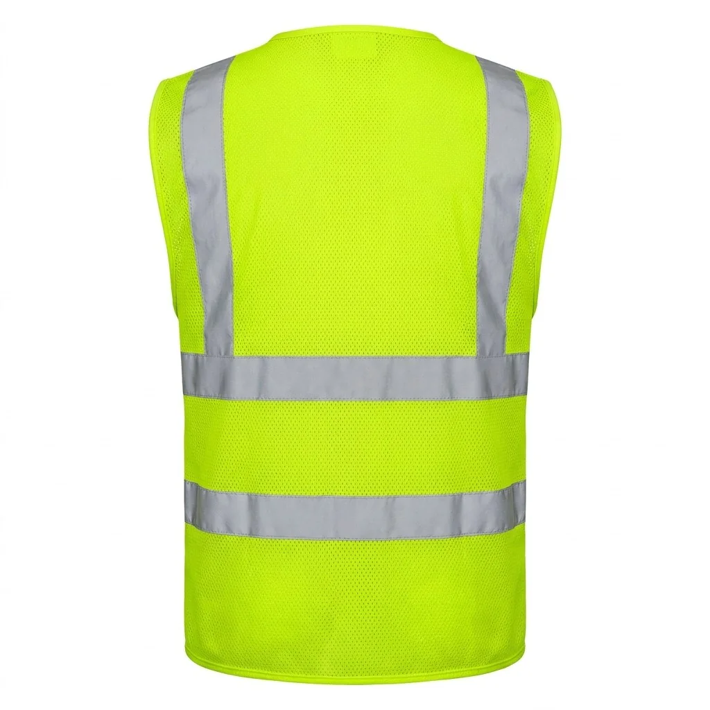 Sarı Çok Cepli Reflektörlü İkaz Yeleği · RM-İK-YL-94 (2/2)
