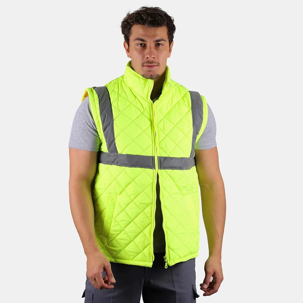 Sarı Kapitone Yelek · RM-İK-YL-96