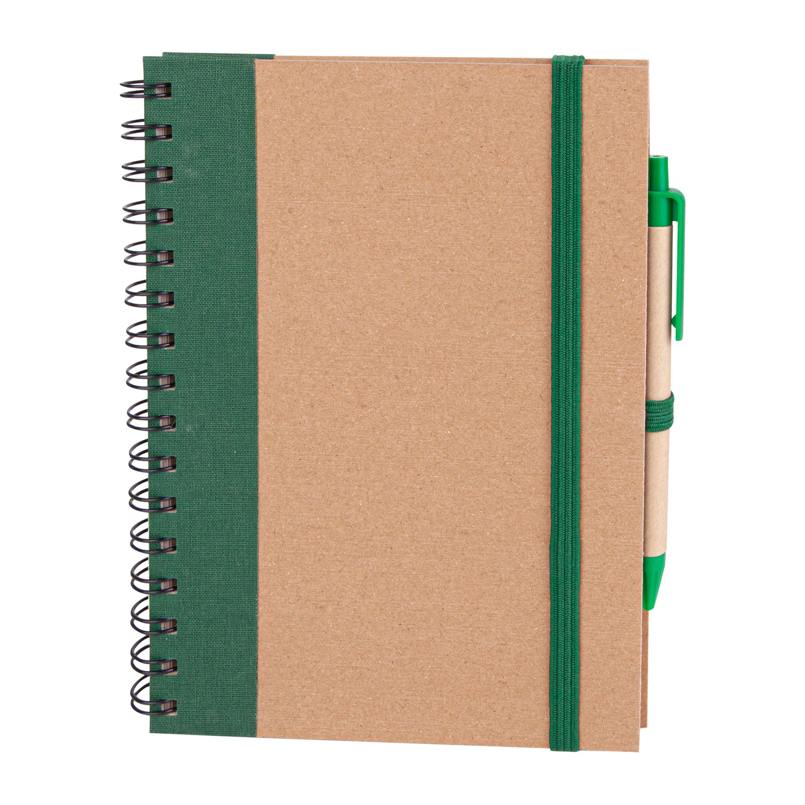 Spiralli Tarihsiz Defter 15x21 cm - Yeşil · RM-M-D-154