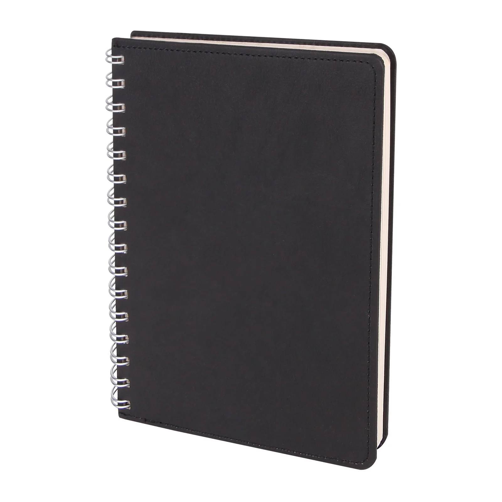 Spiralli Tarihsiz Defter 15x21 cm - Siyah · RM-M-D-5