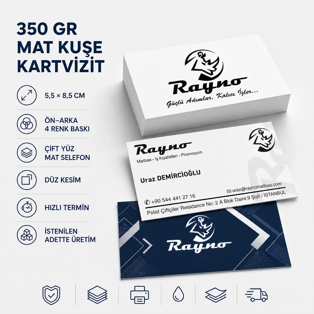Kartvizit - RM - MK - 3501