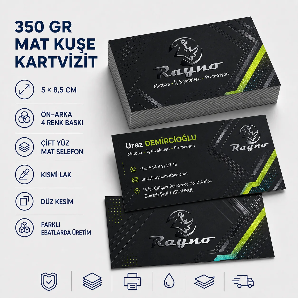Kartvizit - RM - MKL - 3503