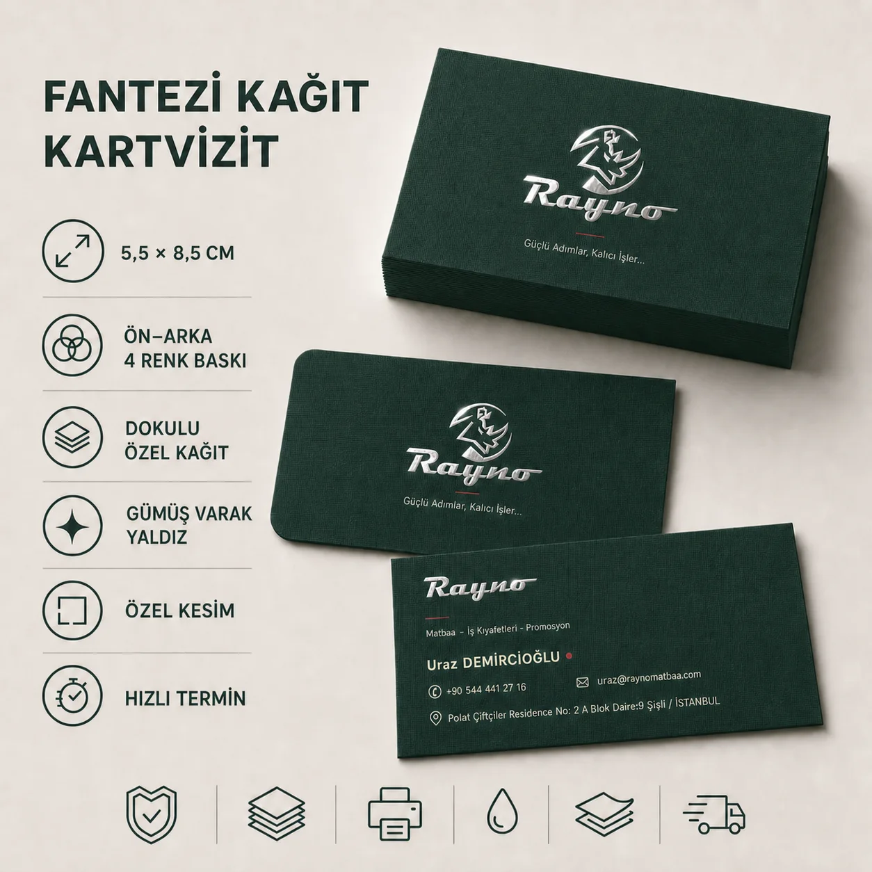 Kartvizit - Fantzazi Kağıt Kartvizit 6