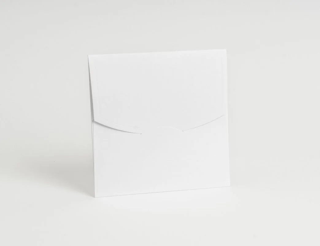 Davetiye zarfı 21.5x21.5 cm - Beyaz · RM-M-ZF-518