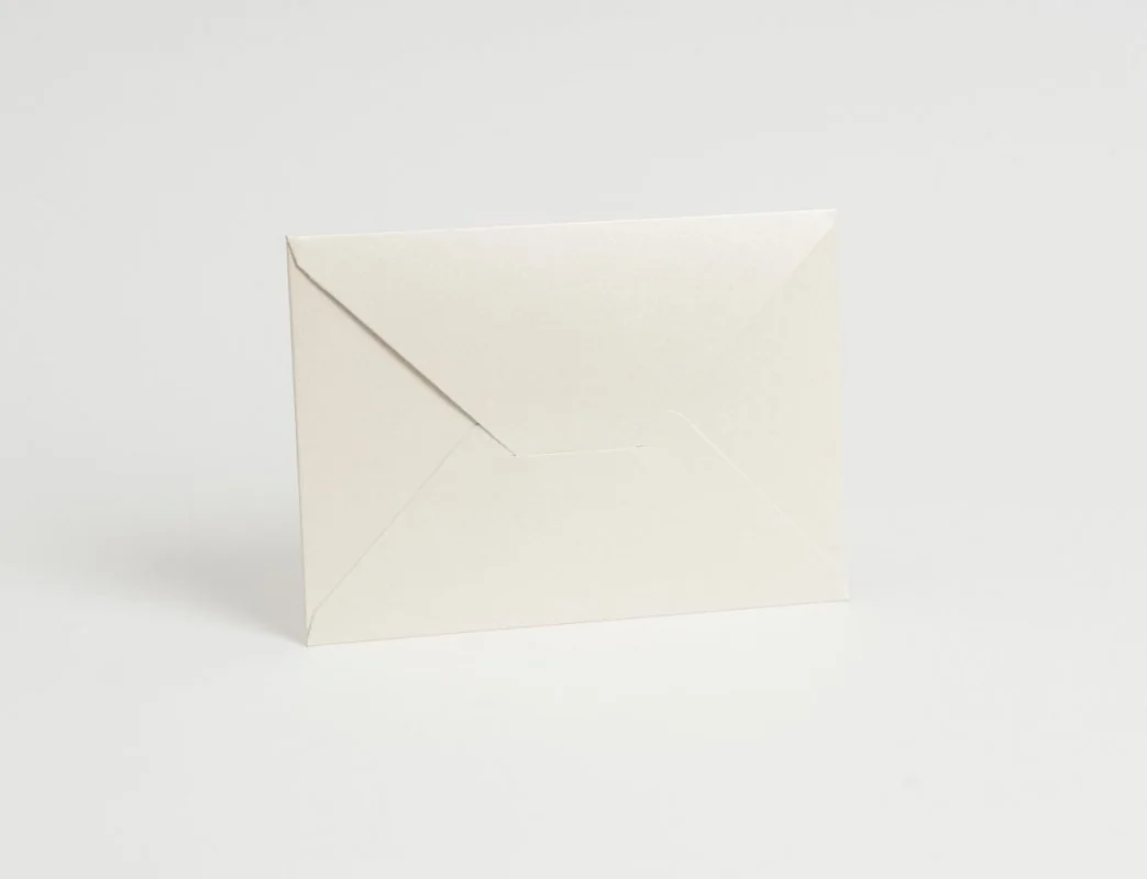 Davetiye zarfı 16x23 cm - Metalik Krem · RM-M-ZF-56