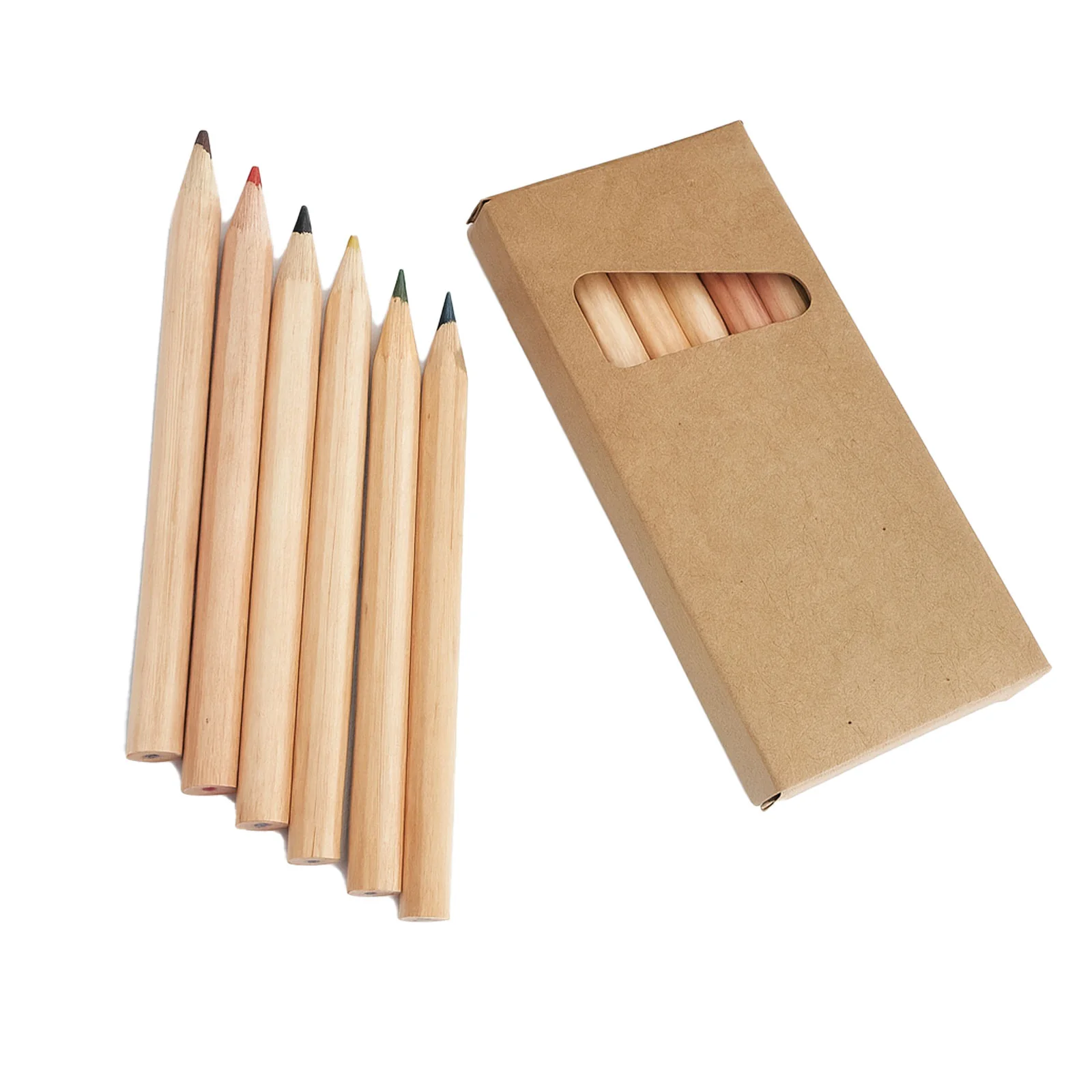 6 lı Naturel Yarım Boy Boyama Seti · RM-P-KP-347