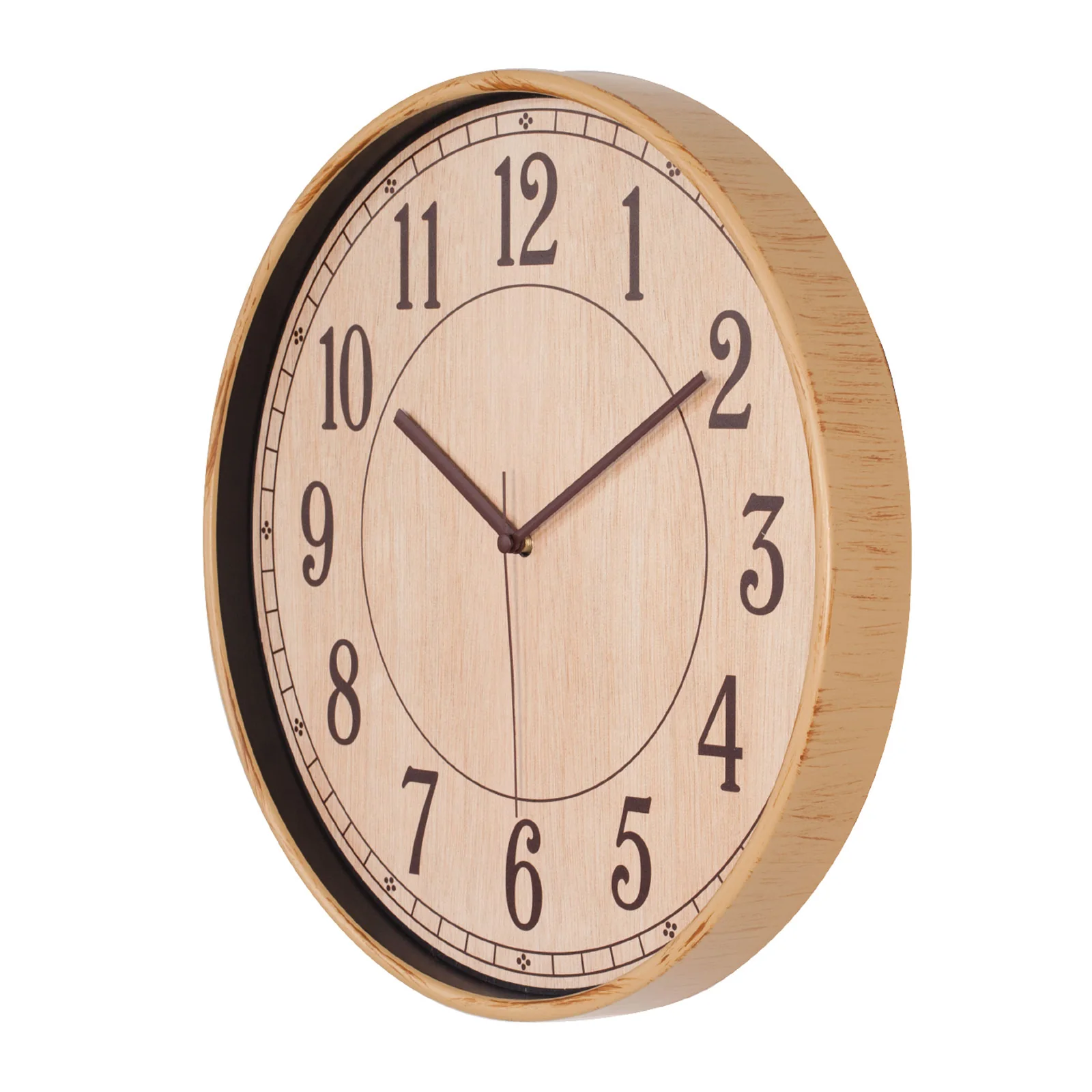 Ahşap Plastik Kasa Duvar Saati 380 mm · RM-P-SA-61