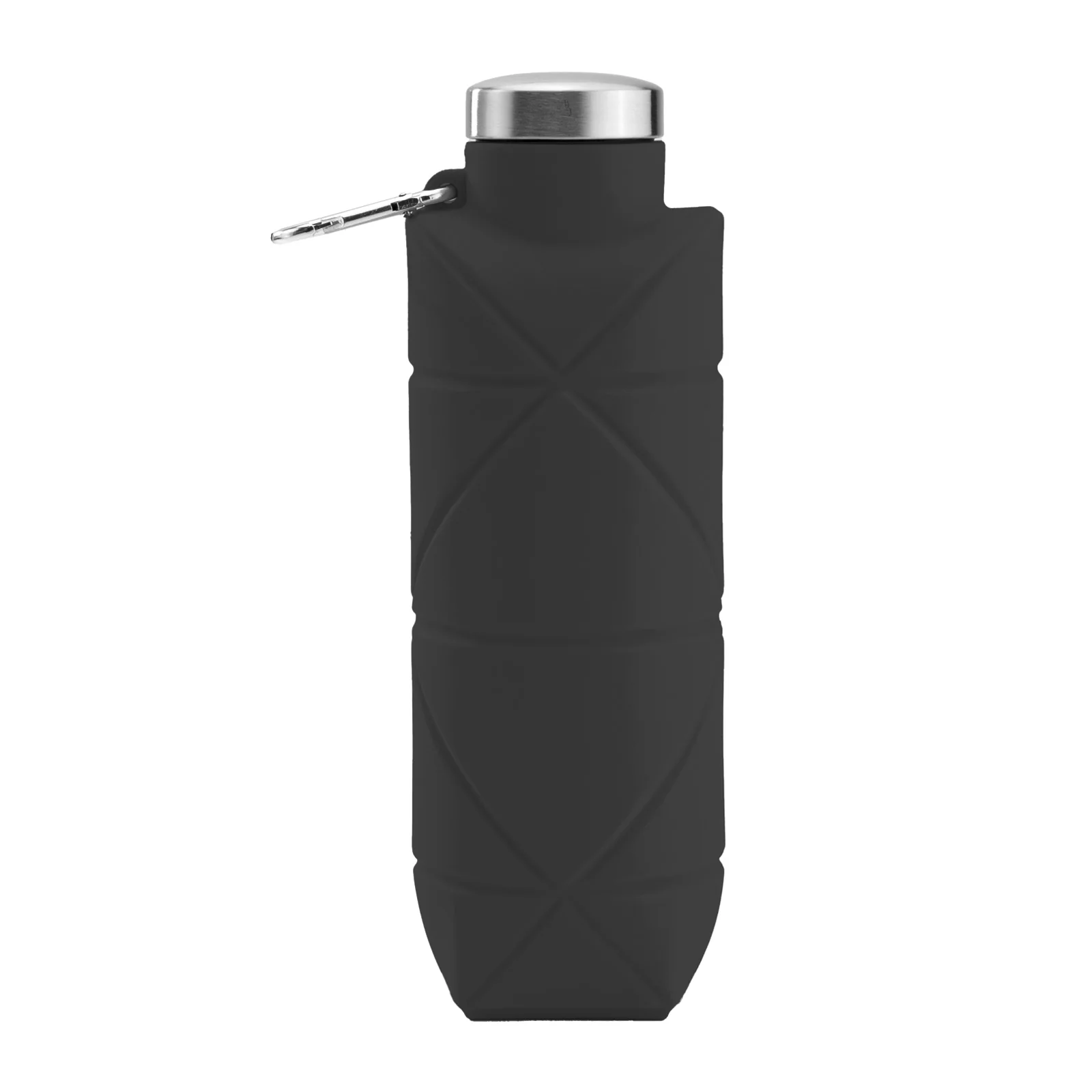 700 ml Katlanabilir Silikon Matara - Siyah · RM-P-MT-1