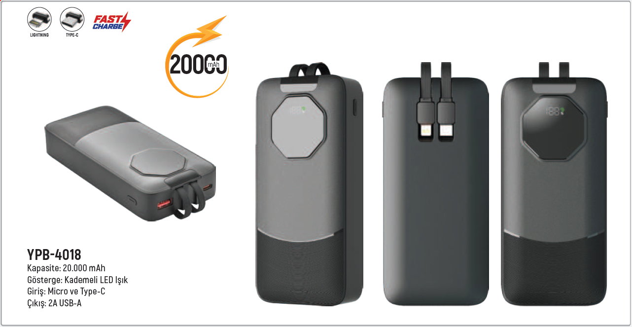 Powerbank - YPB-4018