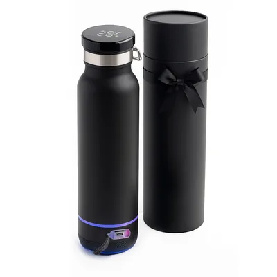 650 ml Dereceli Hoparlörlü Termos - Siyah · RM-P-T-236